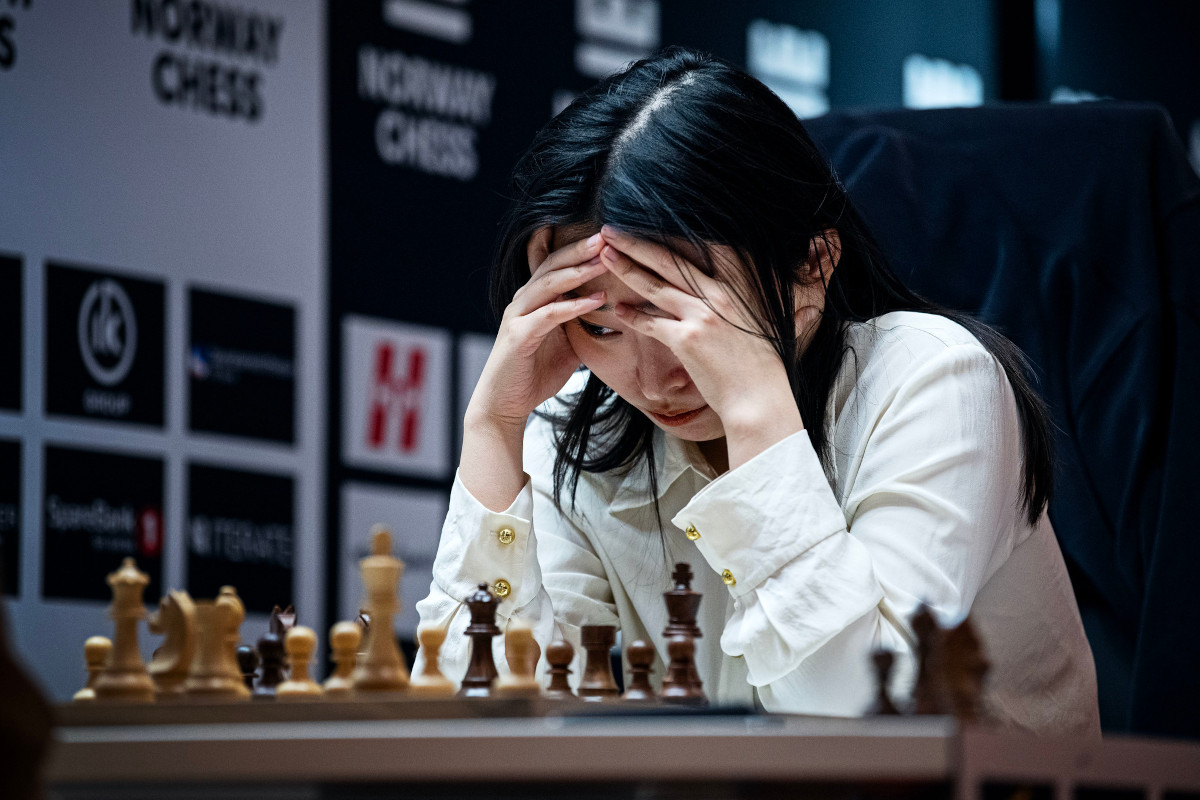 挪威女子国际象棋队：雷伊得分，继续保持竞争力