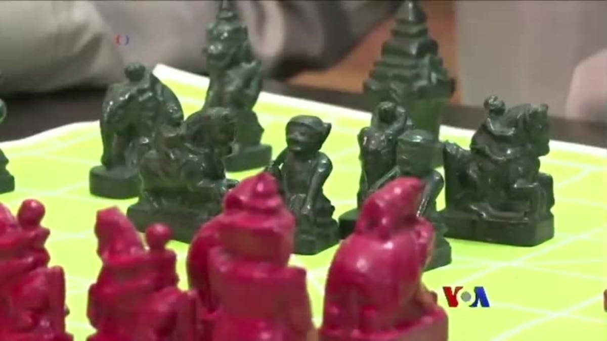 古老缅甸传统象棋游戏